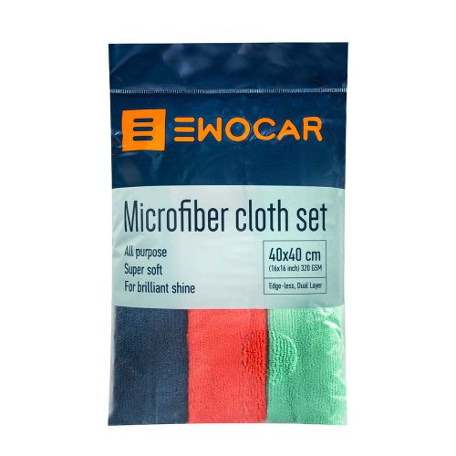 EWOCAR Microfiber Cloth Set