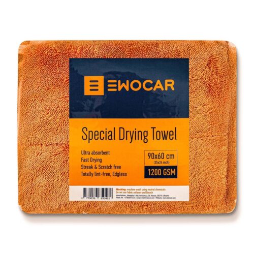 Ewocar Special Drying Towel Orange 60x90